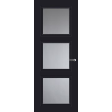 Svedex Cameo CE106 Glasdeur Diep Zwart (maatwerk)