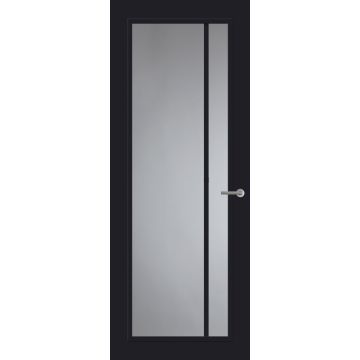 Svedex Front FR502 Glasdeur Diep Zwart (maatwerk)