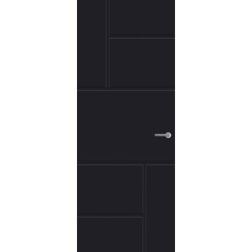 Svedex Front FR559 Lijndeur Diep Zwart (maatwerk)