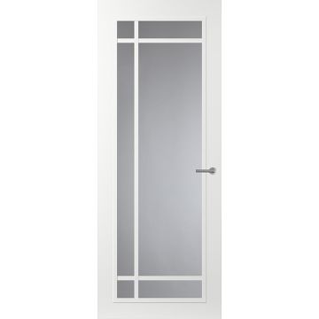 Svedex Front FR514 Glasdeur met witte glaslatten (maatwerk)