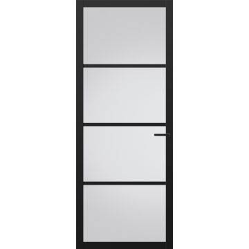 Svedex Nova Design NDB900 Glasdeur Diep Zwart (maatwerk)
