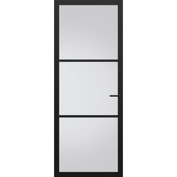 Svedex Nova Design NDB901Glasdeur Diep Zwart  (maatwerk)