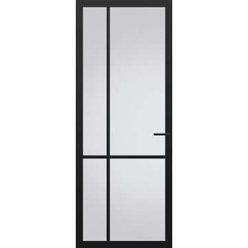 Svedex Nova Design NDB903 Glasdeur Diep Zwart  (maatwerk)