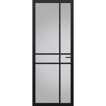 Svedex Nova Design NDB905 Glasdeur Diep Zwart  (maatwerk)