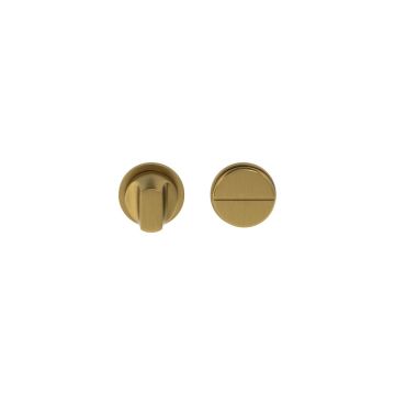 Toiletgarnituur Orbit MINIMAL mat messing
