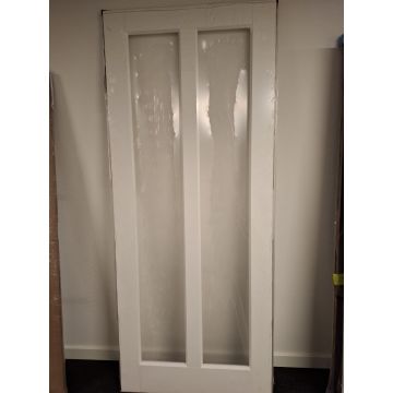 ** OUTLET ** Weekamp WK 6572 opdek 93x231,5 cm Rechtsdraaiend (A1-profilering) grondverf (incl slotgatboring)