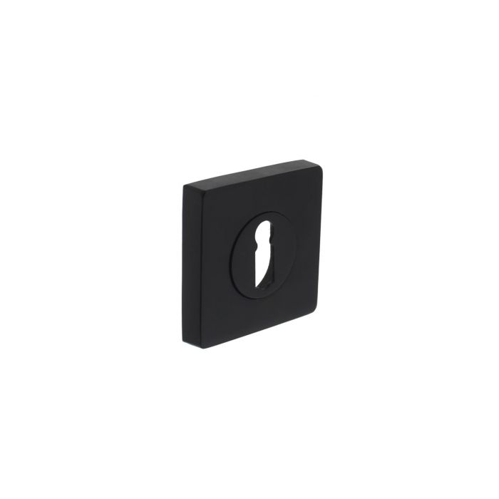 Intersteel Rozet sleutelgat vierkant mat zwart, image size:700x700