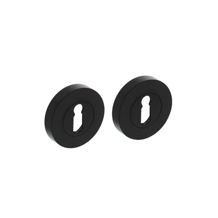 Intersteel Sleutelplaatje rond 53x8mm met 7mm nokken mat zwart ..., image size:700x700