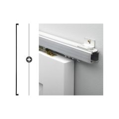 SlimSeries HSP 559 (Deurgreep Tupelo 160 Zwart met schuifsysteem Delta)